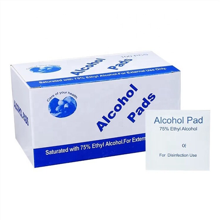 Alcohol Prep Pads — 100 Count
